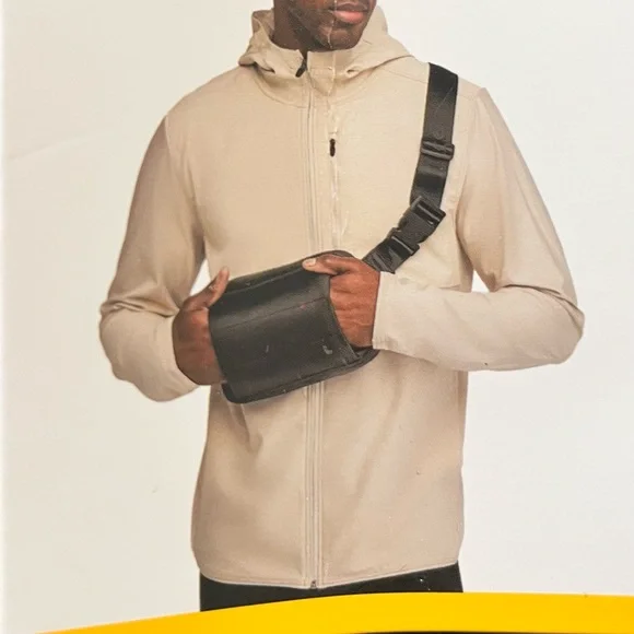 Lolë Black Handwarmer Belt Bag - Picture 2 of 4